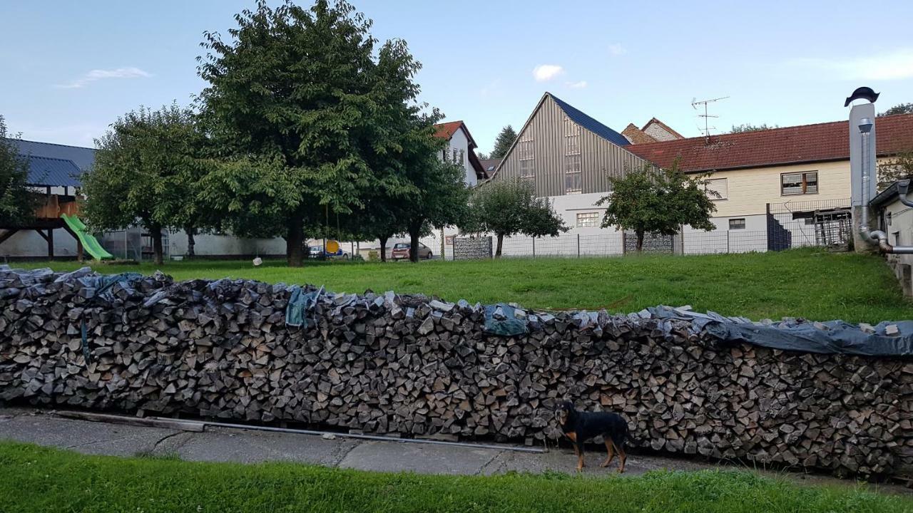 Ferienwohnung/Monteurzimmer Auf Dem Bauernhof Mörlenbach Dış mekan fotoğraf